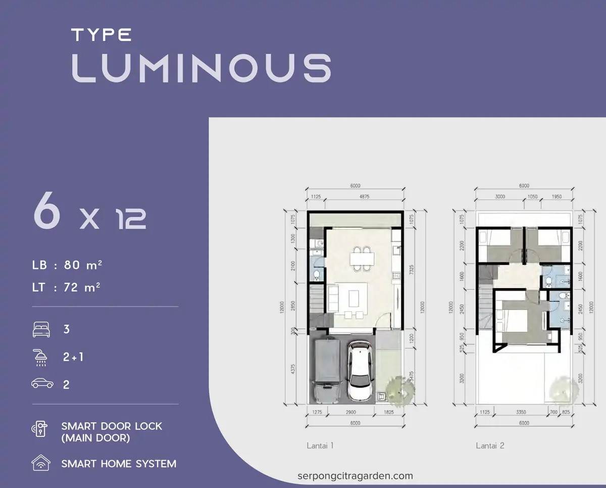 Floor plan for LUMINOUS
