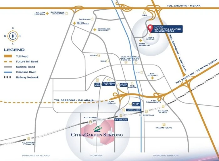 Citra Garden Serpong Strategic Location